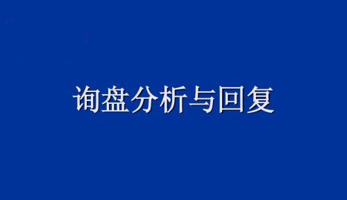 你要的外贸询盘回复合集来啦 